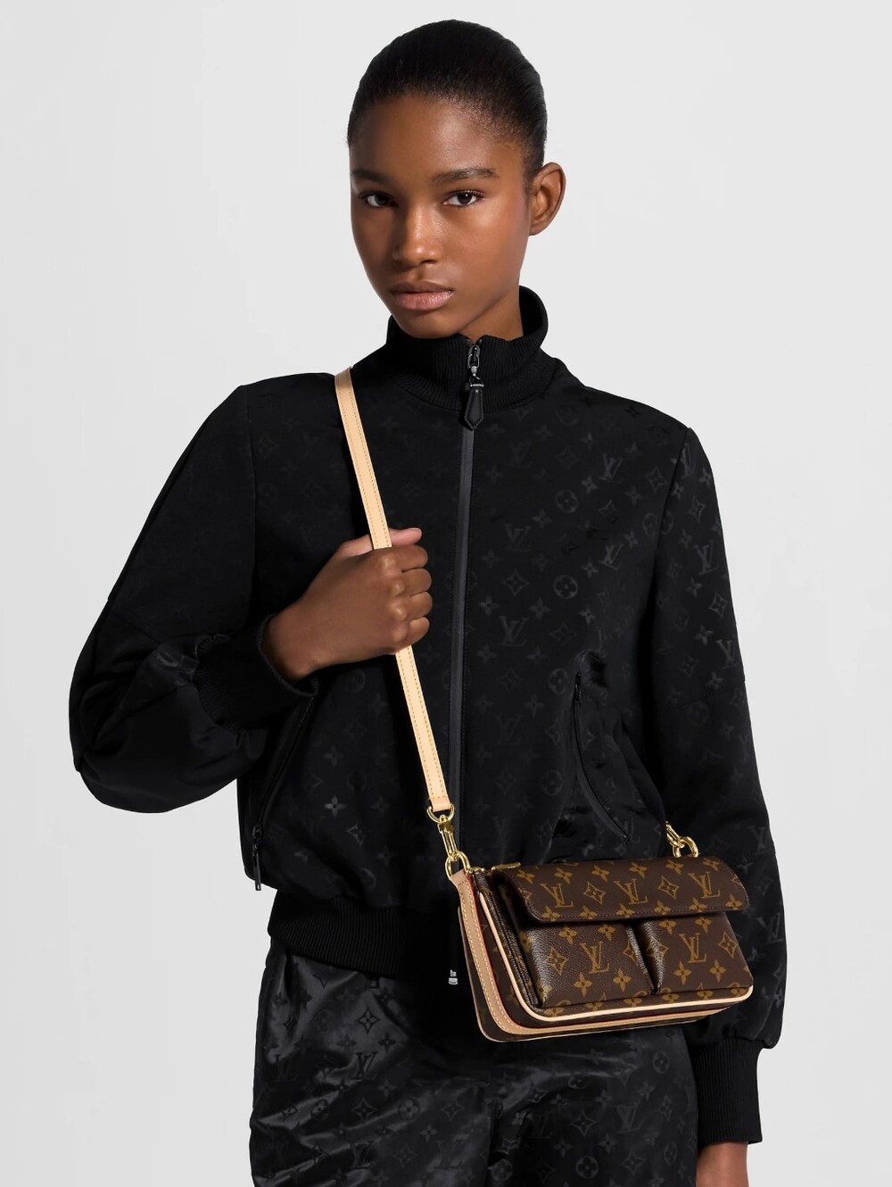 Louis Vuitton Viva Cite GM Monogram Canvas Shoulder Bag